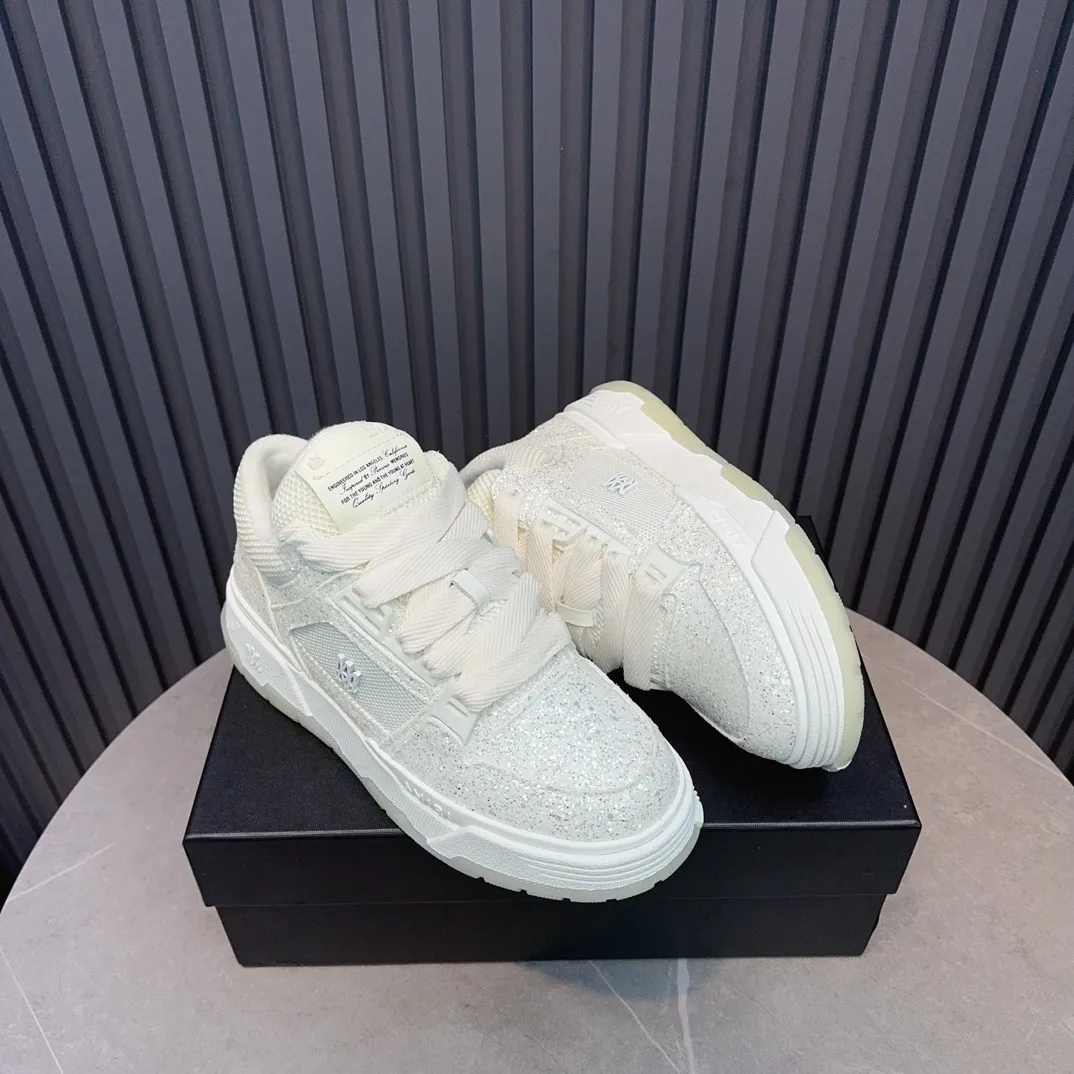 Men's shoes 💰660💰 AMIRI AMIRI trendy brand hot sale 🔥 Available all year round, couples 💑 Official website synchronization Imported fabrics 1⃣️ vs 1⃣️ replica, original factory special original sole, 35-45 (45. non-refundable)